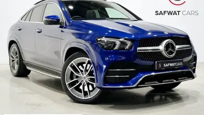 Used Mercedes GLE400 AMG Line Premium Plus 330 HP (242 kW) 2021 Blue SUV
