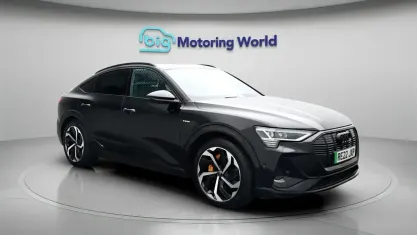 Used Audi e-tron Sportback Black Edition 230 kW (313 HP) 2022 Black SUV