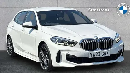 Used BMW 118 M Sport 136 HP (100 kW) 2022 White Hatchback