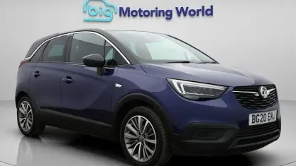 Used Vauxhall Crossland X S 83 HP (61 kW) 2020 Blue SUV