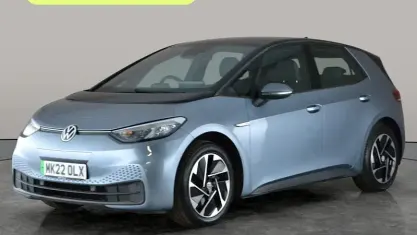 Used VW ID.3 Pro Performance 150 kW (204 HP) 2021 Blue Hatchback