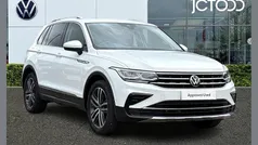 White Used 2022 VW Tiguan Elegance SUV | £23,770 (Fair price)