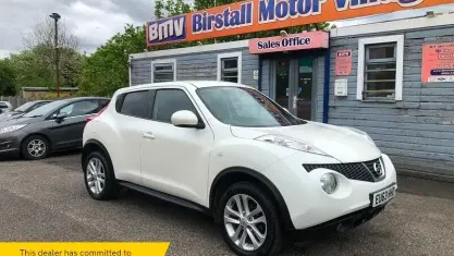 Used Nissan Juke Acenta 117 HP (86 kW) 2013 White SUV