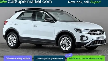 Used VW T-Roc Life 110 HP (80 kW) 2023 White SUV