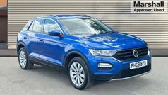 Blue Used 2019 VW T-Roc SE SUV | £16,105 (Fair price)