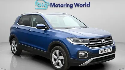 Usado VW T-Cross SEL 110 HP (80 kW) 2022 Azul SUV