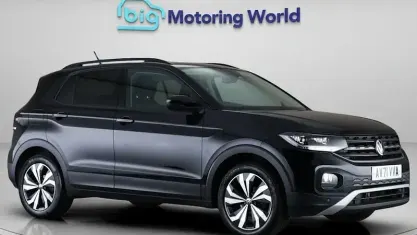 Used VW T-Cross Black Edition 110 HP (80 kW) 2022 Black SUV