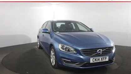 Used Volvo S60 SE Lux 136 HP (100 kW) 2014 Blue Sedan