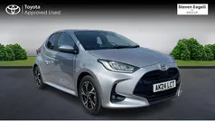 Silver Used 2024 Toyota Yaris Hybrid Design Hatchback | £18,799 (Fair price)