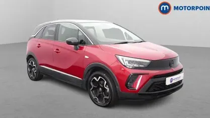 Used Vauxhall Crossland Ultimate 131 HP (96 kW) 2022 Red SUV