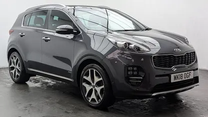 Used Kia Sportage GT-Line S 185 HP (136 kW) 2018 Silver SUV