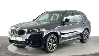Used BMW X3 M Sport 292 HP (214 kW) 2023 Black SUV