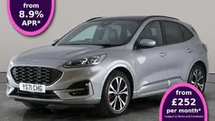 Silver Used 2021 Ford Kuga ST-Line X SUV | £17,851 (Fair price)