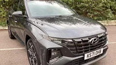 Shadow grey Used 2022 Hyundai Tucson N Line SUV | £22,245 (Fair price)