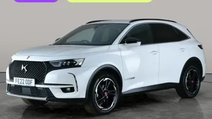 Used DS Automobiles DS7 Crossback Performance Line Plus 131 HP (96 kW) 2022 White SUV