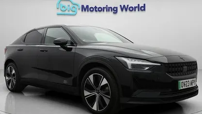 Begagnad Polestar 2 Standard Range Single Motor 169 kW (231 HK) 2022 Svart Halvkombi