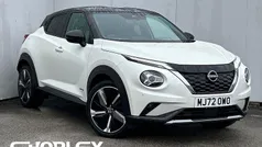 White Used 2022 Nissan Juke Tekna+ SUV | £18,313 (Fair price)