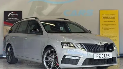 Used Skoda Octavia vRS 245 HP (180 kW) 2018 Grey Estate
