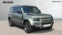 Metallic pangea green Used 2022 Land Rover Defender SE Dynamic SUV | £53,383 (Fair price)