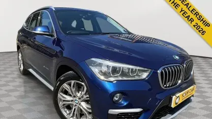 Used BMW X1 xLine 190 HP (139 kW) 2016 Blue SUV