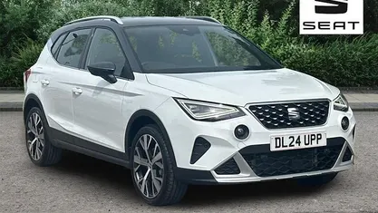 Used Seat Arona Xperience Lux 116 HP (85 kW) 2024 Nevada white SUV