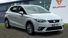 Nevada white Used 2018 Seat Ibiza Design Hatchback | £10,195 (Fair price)