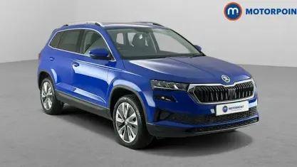 Used Skoda Karoq SE L 150 HP (110 kW) 2023 Blue SUV