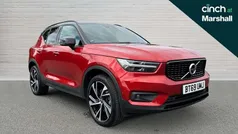 Red Used 2019 Volvo XC40 R-Design Pro SUV | £20,249 (Fair price)