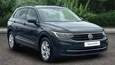 Black Used 2021 VW Tiguan Life SUV | £20,595 (Good price)