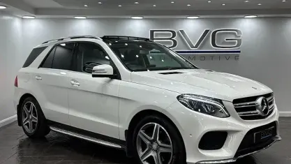 Used Mercedes GLE350 AMG Line Premium 258 HP (189 kW) 2015 White SUV