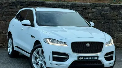 Used Jaguar F-Pace R-Sport 180 HP (132 kW) 2018 White SUV