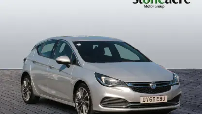 Used Vauxhall Astra SRi 150 HP (110 kW) 2019 Silver Hatchback
