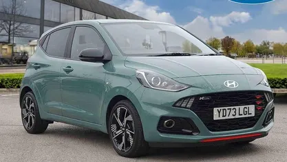 Used Hyundai i10 N Line 101 HP (74 kW) 2023 Green Hatchback