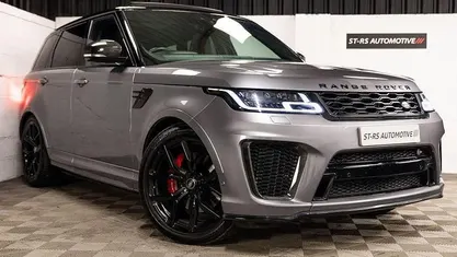 Grey Used 2019 Land Rover Range Rover Sport SVR SUV | £39,995 (Fair price)