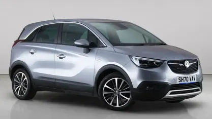 Used Vauxhall Crossland X Elite 83 HP (61 kW) 2020 Grey SUV