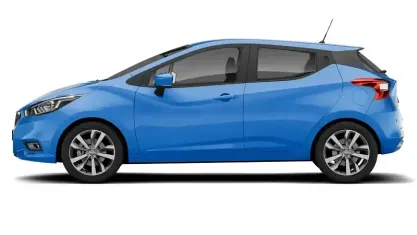 Used Nissan Micra Tekna 101 HP (74 kW) 2019 Blue Hatchback