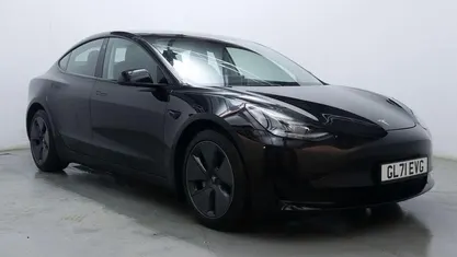 Black Used 2021 Tesla Model 3 Standard Range Sedan | £16,900 (Fair price)