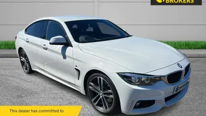 Used BMW 420 Coupé M Sport 184 HP (135 kW) 2018 White Coupe
