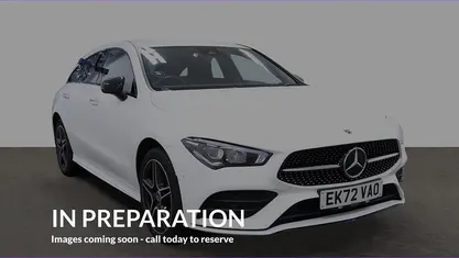 White Used 2022 Mercedes CLA250e Shooting Brake AMG Line Premium Estate | £20,560 (Good price)
