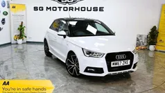 White Used 2017 Audi A1 Sportback Black Edition Hatchback | £11,495 (Fair price)