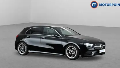 Used Mercedes A200 AMG line 163 HP (119 kW) 2020 Black Hatchback