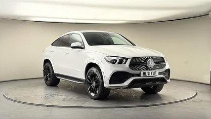 Used Mercedes GLE400 AMG line 330 HP (242 kW) 2021 Selenite grey Coupe