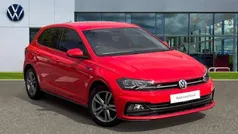 Red Used 2019 VW Polo R-line Hatchback | £14,600 (Fair price)