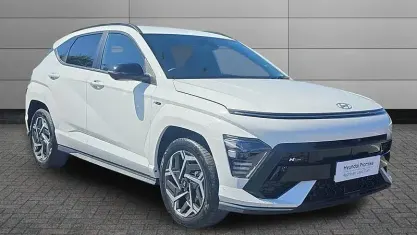 Used Hyundai Kona N Line 137 HP (100 kW) 2026 White SUV