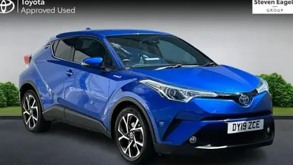 Used Toyota C-HR Design 122 HP (89 kW) 2019 Blue SUV