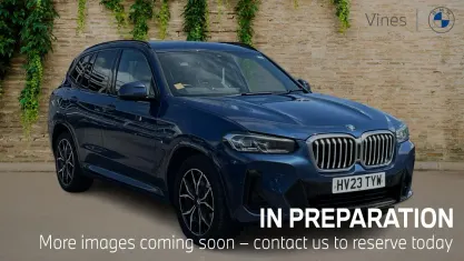 Used BMW X3 M Sport 184 HP (135 kW) 2023 Blue SUV