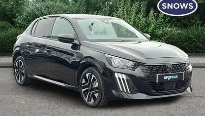 Used Peugeot 208 Allure 101 HP (74 kW) 2025 Black Hatchback