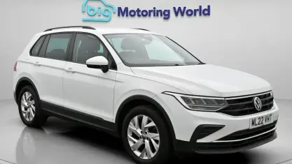 Used VW Tiguan S 131 HP (96 kW) 2022 White SUV
