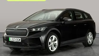 Used Skoda Enyaq iV ecoSuite 131 kW (179 HP) 2023 Black SUV