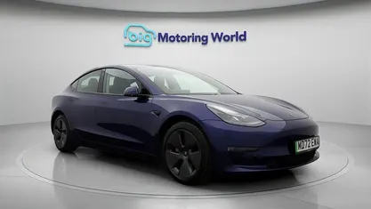 Used Tesla Model 3 Long Range AWD 366 kW (498 HP) 2023 Blue Sedan